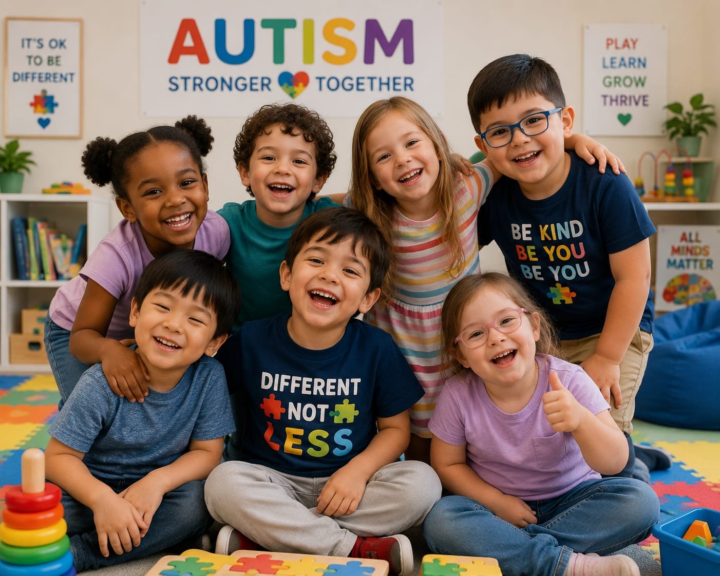 Happy children at Anavia